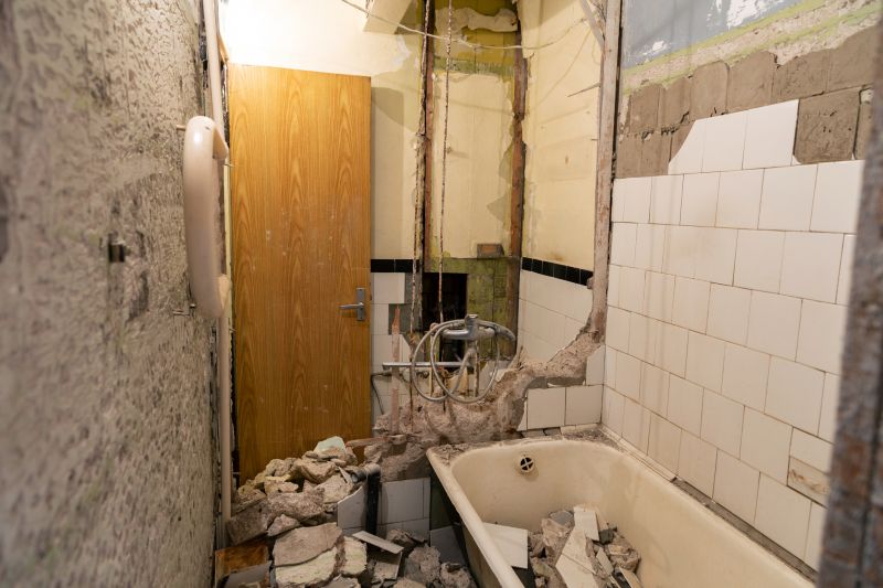 Local Bathroom Demolition pros at work